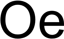 Oe